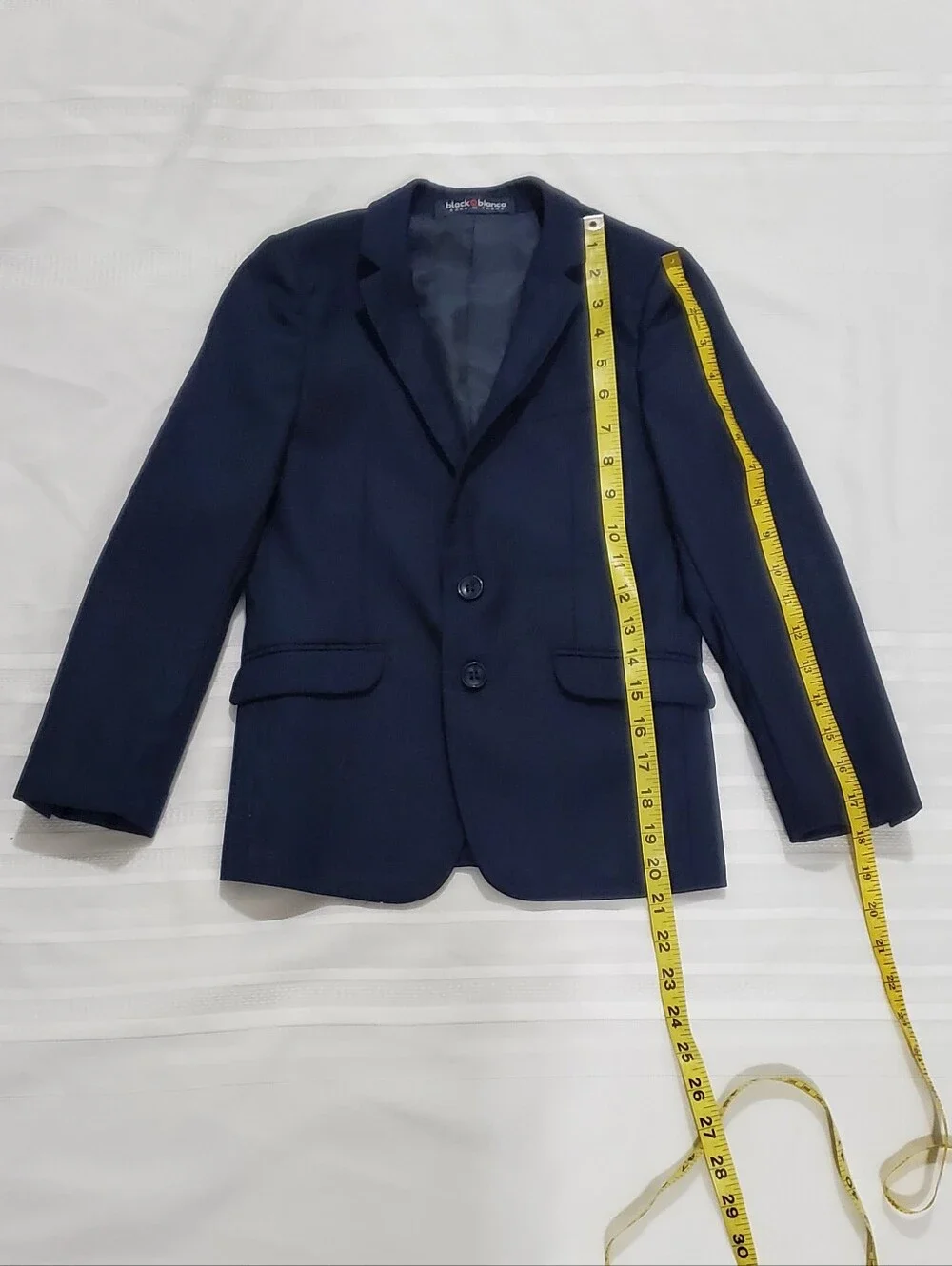 BLACK n BIANCO Boys 2-Piece Navy Suit Set